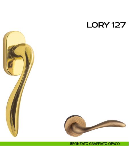 Maniglia per finestra martellina Lory 127 Reguitti