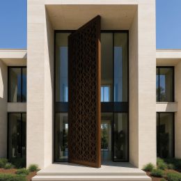 Cerniera pivot per porta a bilico pesante JNF IN.05.501 rotazione 360° portata 500 kg Satinato 2