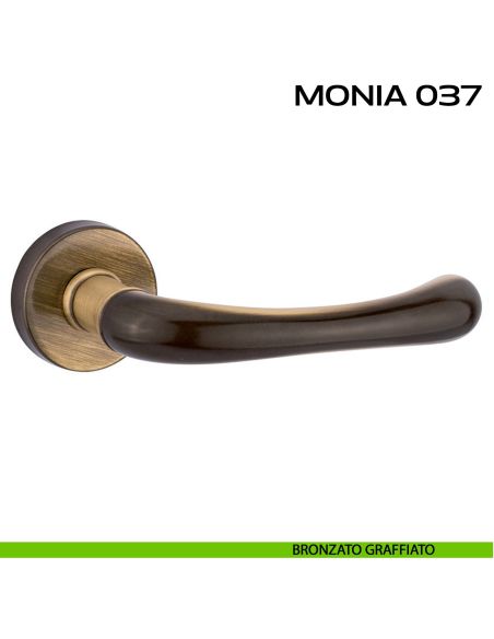 Maniglia per porta Monia 037 Reguitti bronzato