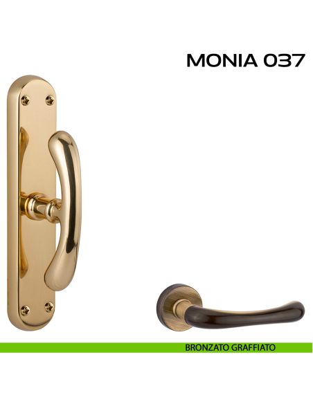 Maniglia per finestra cremonese Monia 037 Reguitti bronzato