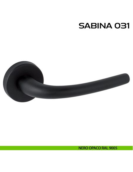 Maniglia per porta Sabina 031 Reguitti nero