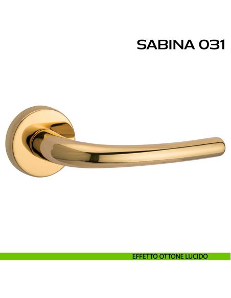 Maniglia per porta Sabina 031 Reguitti lucido
