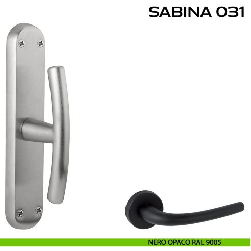 Maniglia per finestra cremonese Sabina 031 Reguitti nero