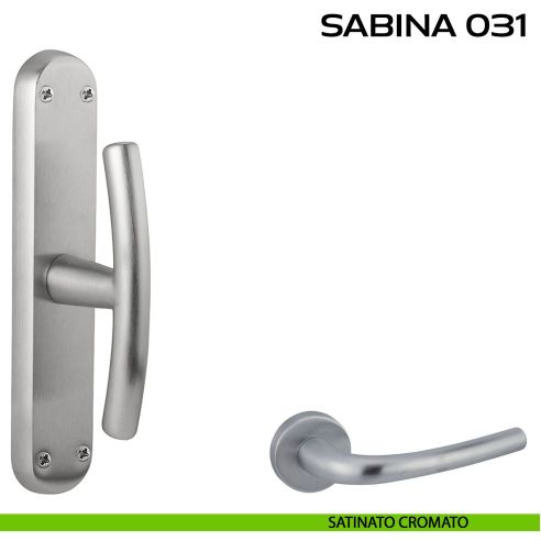 Maniglia per finestra cremonese Sabina 031 Reguitti satinato