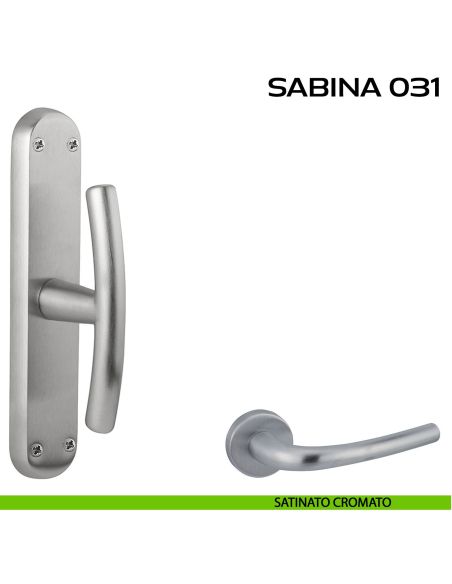 Maniglia per finestra cremonese Sabina 031 Reguitti satinato