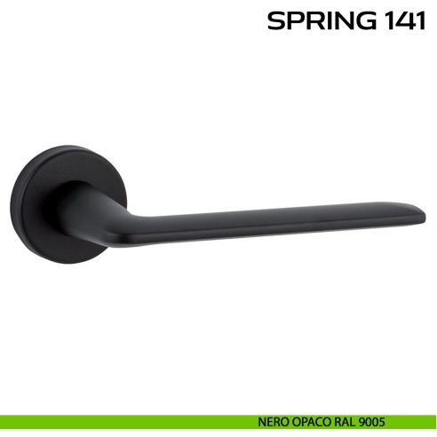 Maniglia per porta Spring 141 Reguitti nero