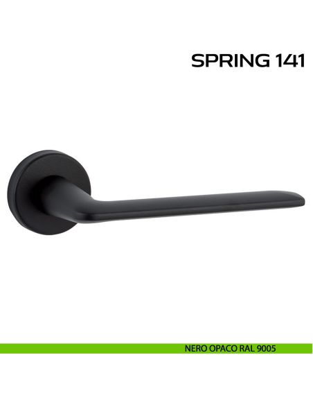 Maniglia per porta Spring 141 Reguitti nero