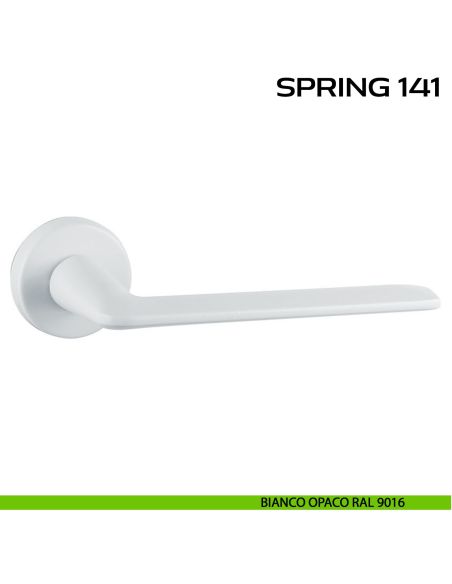 Maniglia per porta Spring 141 Reguitti bianco