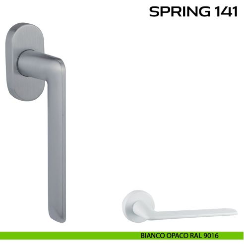 Maniglia per finestra martellina Spring 141 Reguitti bianco