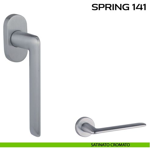 Maniglia per finestra martellina Spring 141 Reguitti cromato