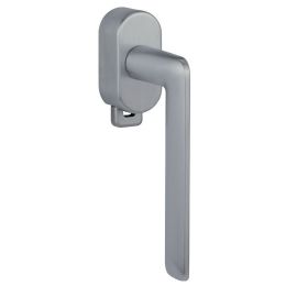 Maniglia per finestra DK con pulsante su placca Spring 141 Reguitti
