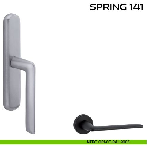 Maniglia per finestra cremonese Spring 141 Reguitti nero