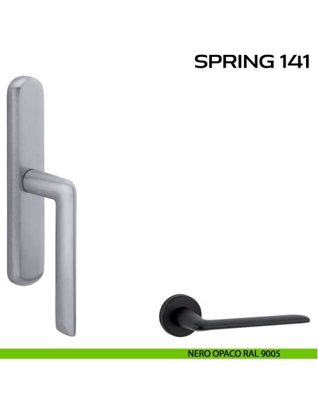 Maniglia per finestra cremonese Spring 141 Reguitti nero