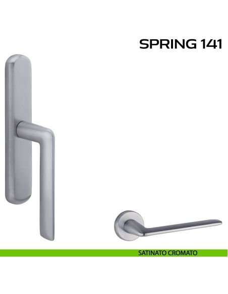 Maniglia per finestra cremonese Spring 141 Reguitti cromato