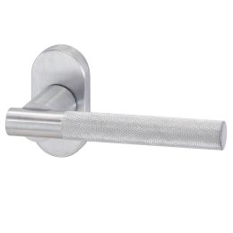 Maniglia per porta Zaira 284 Reguitti con rosetta ovale