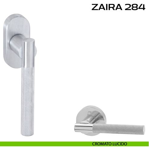Maniglia martellina DK per finestra Zaira 284 Reguitti cromato