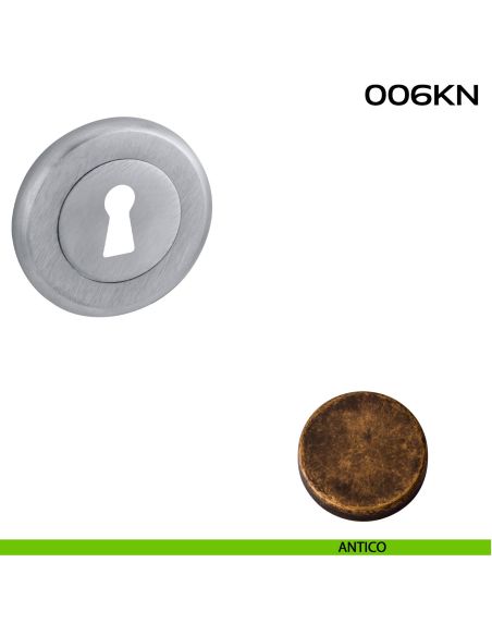 Bocchetta foro chiave tonda 006 Reguitti antico