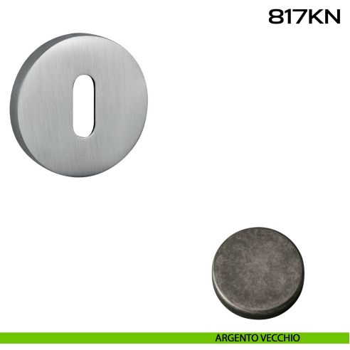 Bocchetta foro chiave tonda 817 Reguitti argento