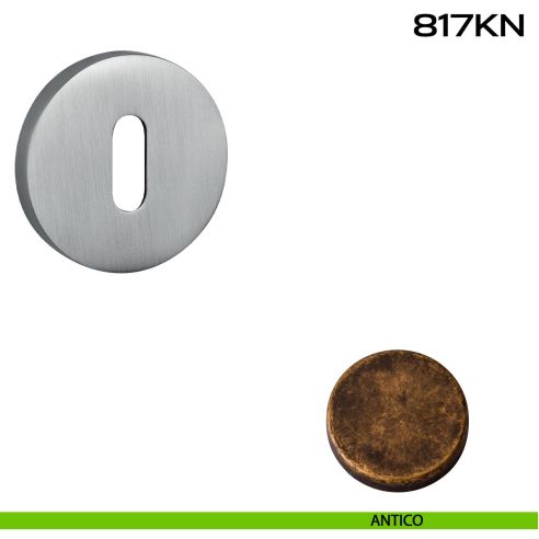 Bocchetta foro chiave tonda 817 Reguitti antico