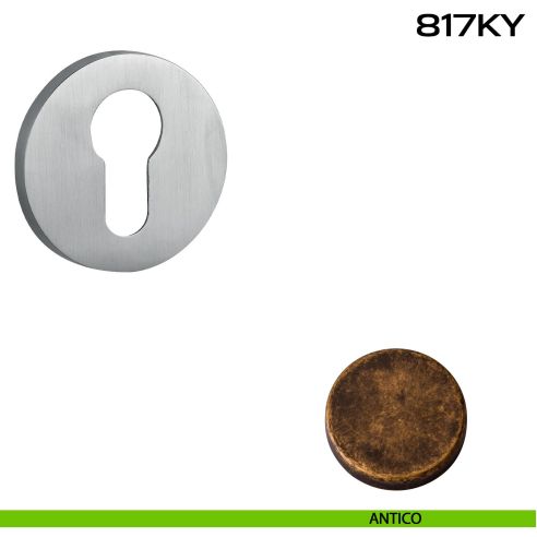 Bocchetta foro yale tonda 817 Reguitti antico