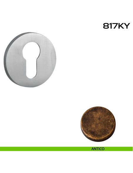 Bocchetta foro yale tonda 817 Reguitti antico