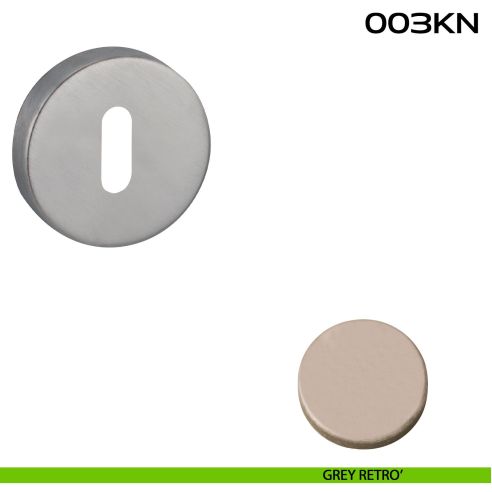 Bocchetta foro chiave tonda 003 Reguitti grey retrò