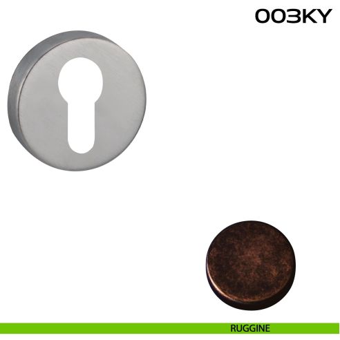 Bocchetta foro yale tonda 003 Reguitti ruggine