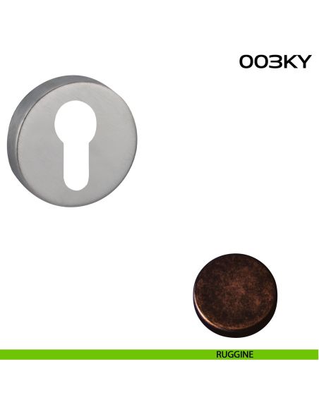 Bocchetta foro yale tonda 003 Reguitti ruggine