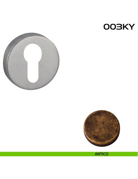 Bocchetta foro yale tonda 003 Reguitti antico