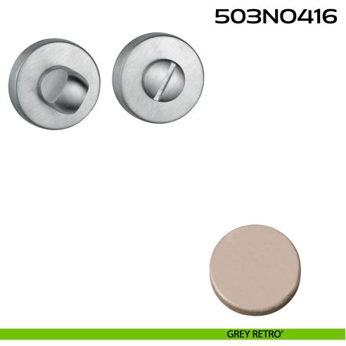 Nottolino WC tondo 503NO416 Reguitti grey retrò