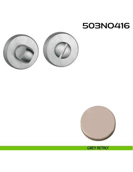 Nottolino WC tondo 503NO416 Reguitti grey retrò