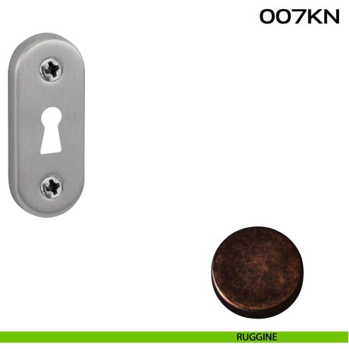 Bocchetta foro chiave ovale 007 Reguitti ruggine