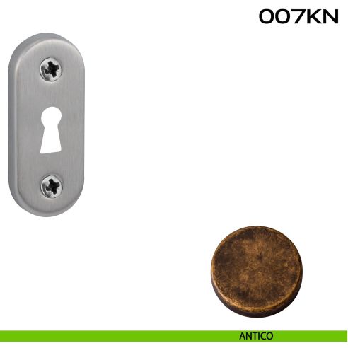 Bocchetta foro chiave ovale 007 Reguitti antico