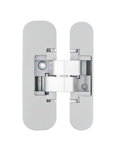 Cerniera a scomparsa regolabile per porta con fresata centrale nel pannello Anselmi AN 150 3D 44