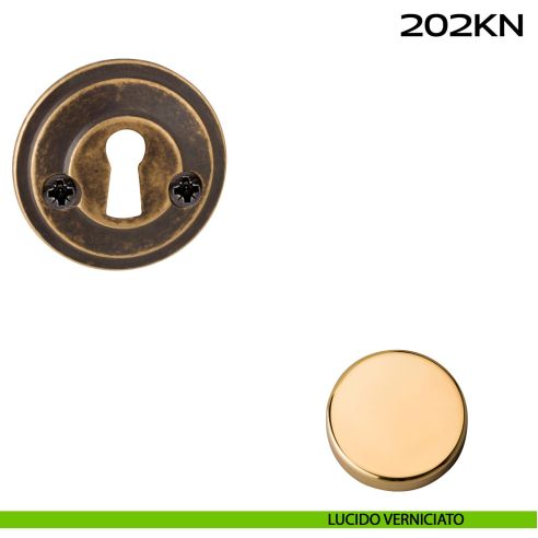 Bocchetta foro chiave tonda 202 Reguitti lucido