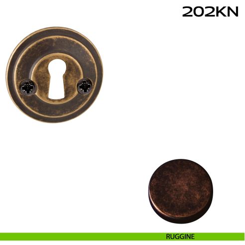 Bocchetta foro chiave tonda 202 Reguitti ruggine