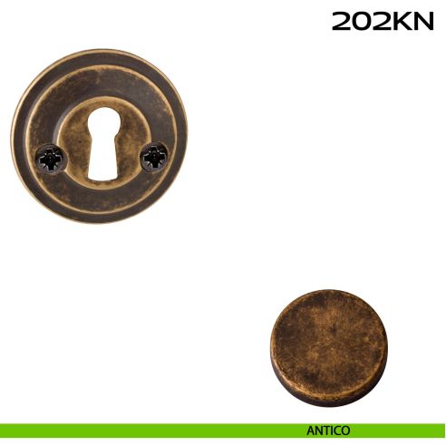 Bocchetta foro chiave tonda 202 Reguitti antico