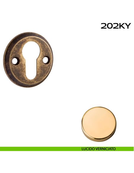 Bocchetta foro yale tonda 202 Reguitti lucido