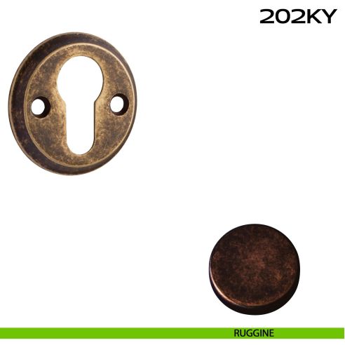 Bocchetta foro yale tonda 202 Reguitti ruggine