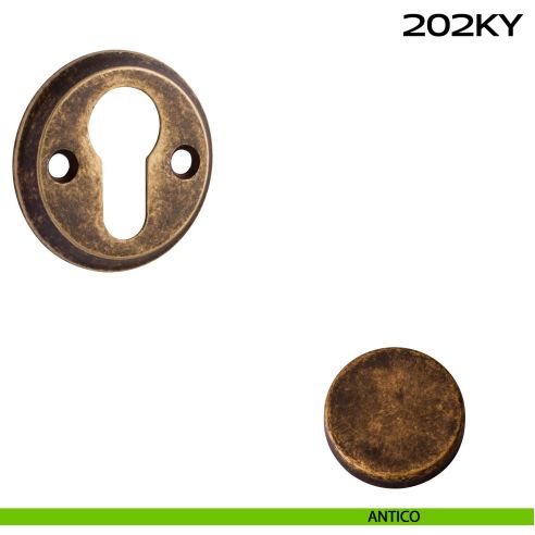 Bocchetta foro yale tonda 202 Reguitti antico