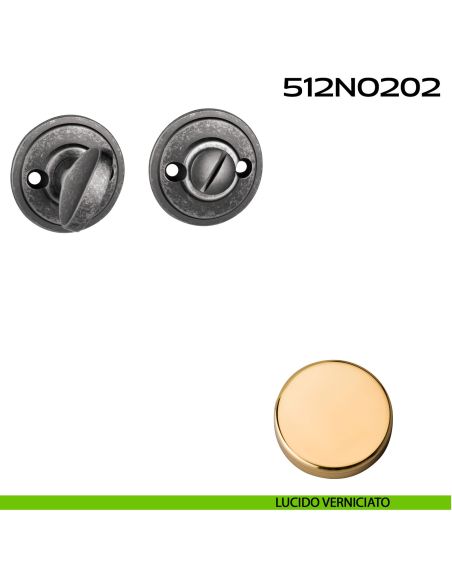 Nottolino WC tondo 512NO202 Reguitti lucido