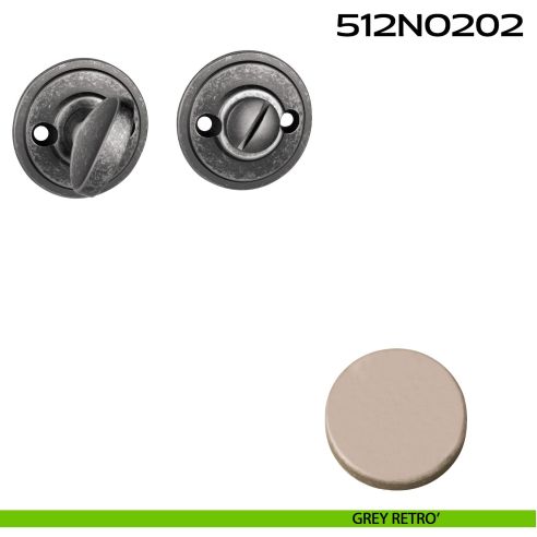 Nottolino WC tondo 512NO202 Reguitti grey