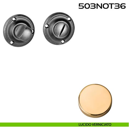 Nottolino WC tondo 503NOT36 Reguitti lucido