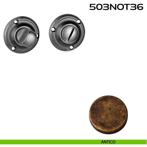 Nottolino WC tondo 503NOT36 Reguitti antico