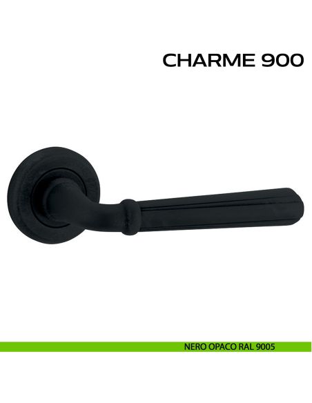 Maniglia per porta Charme 900 Reguitti nero