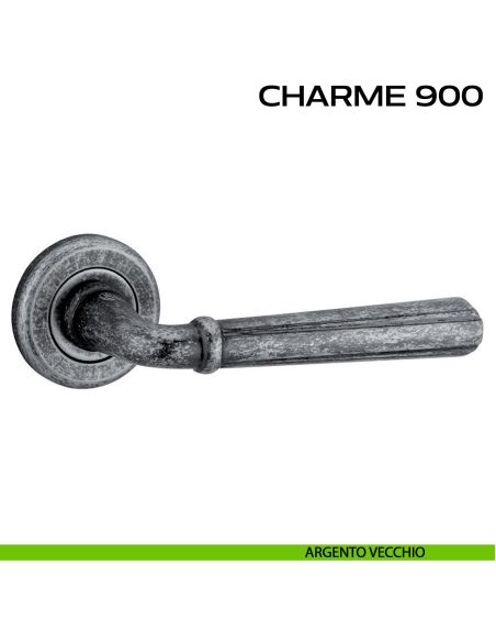 Maniglia per porta Charme 900 Reguitti argento