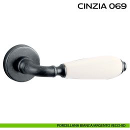 Maniglia con porcellana per porta Cinzia 069 Reguitti 2