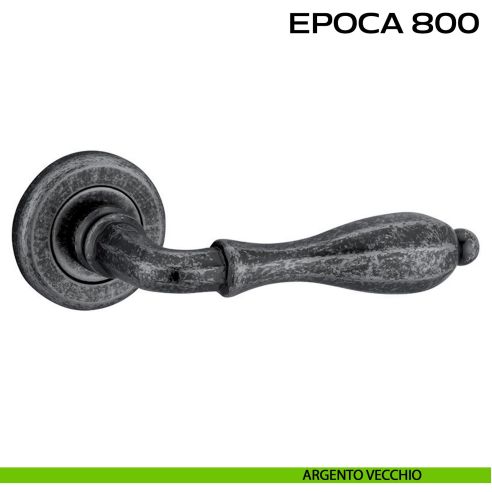 Maniglia per porta Epoca 800 Reguitti argento