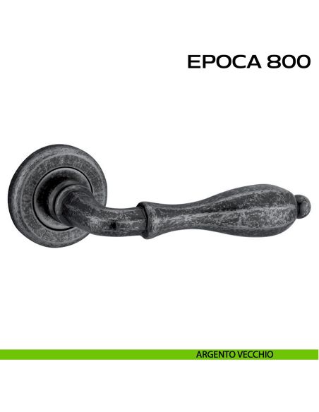 Maniglia per porta Epoca 800 Reguitti argento