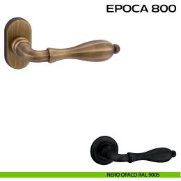 Maniglia per porta Epoca 800 Reguitti con rosetta ovale 2